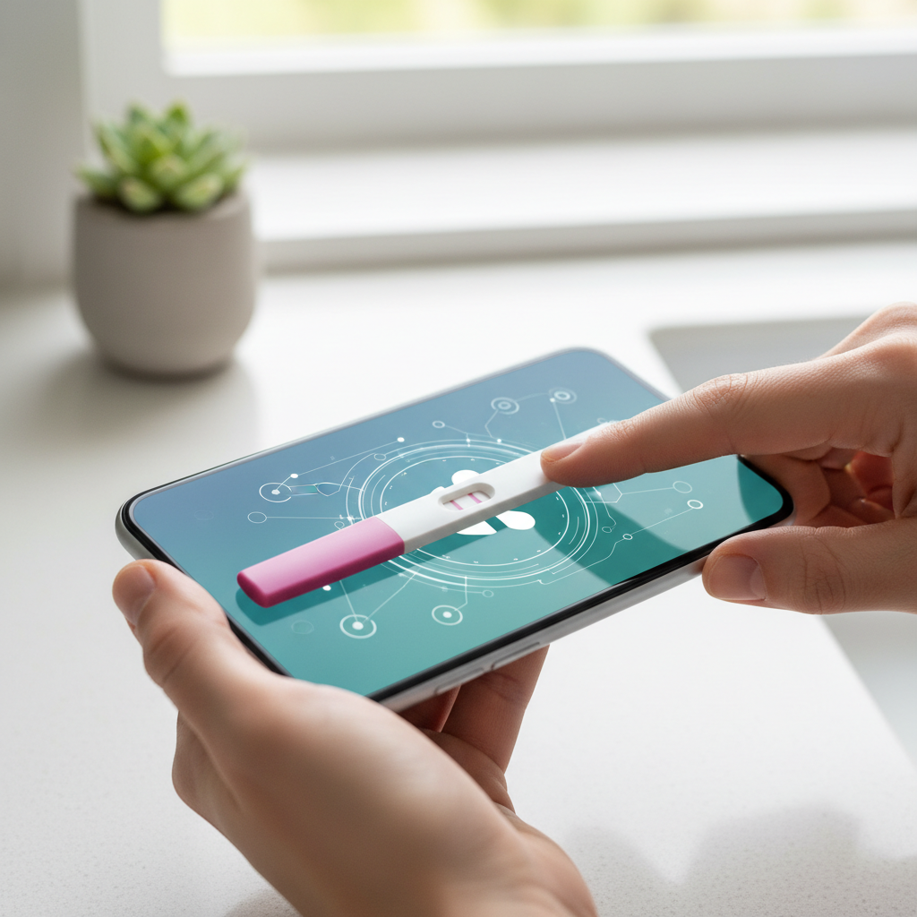 בדיקת הריון בטלפון הנייד שלך: גלו כיצד לעשות זאת.