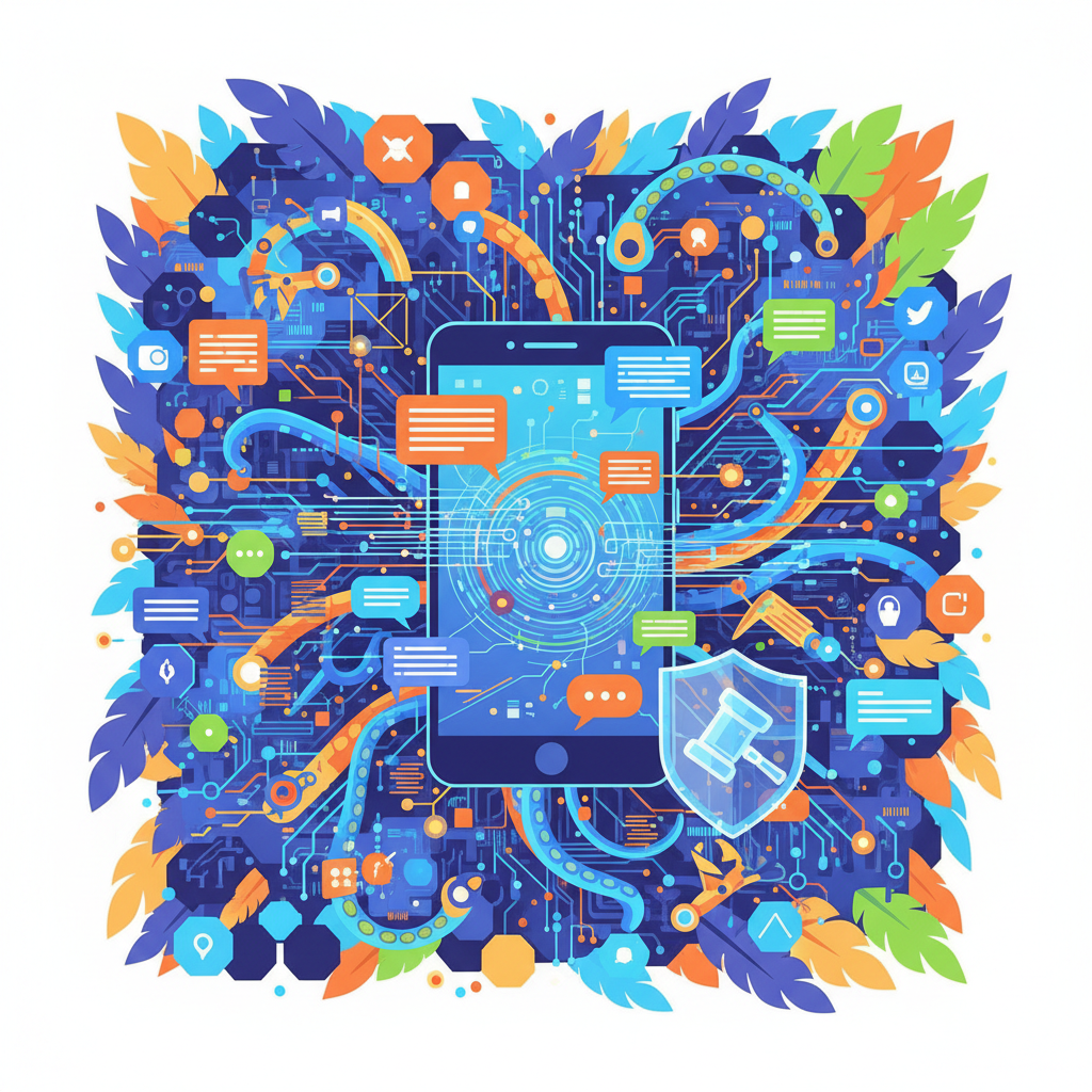 تطبيق لقراءة المحادثات: المخاطر والشرعية